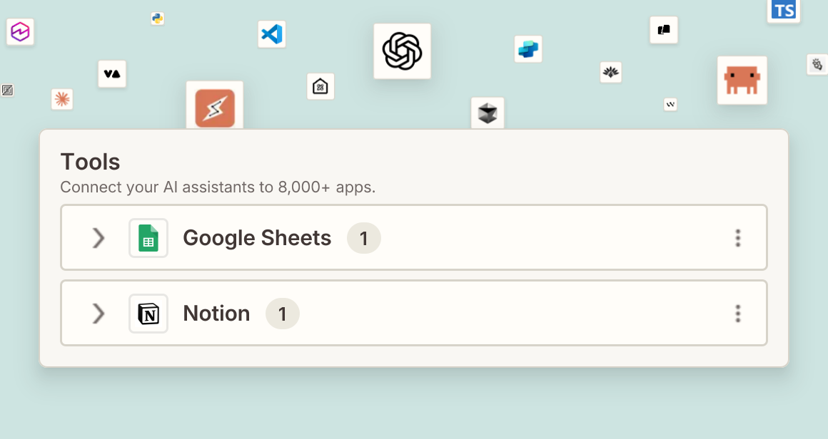 Pull data from a Google Sheet and write a report to Notion